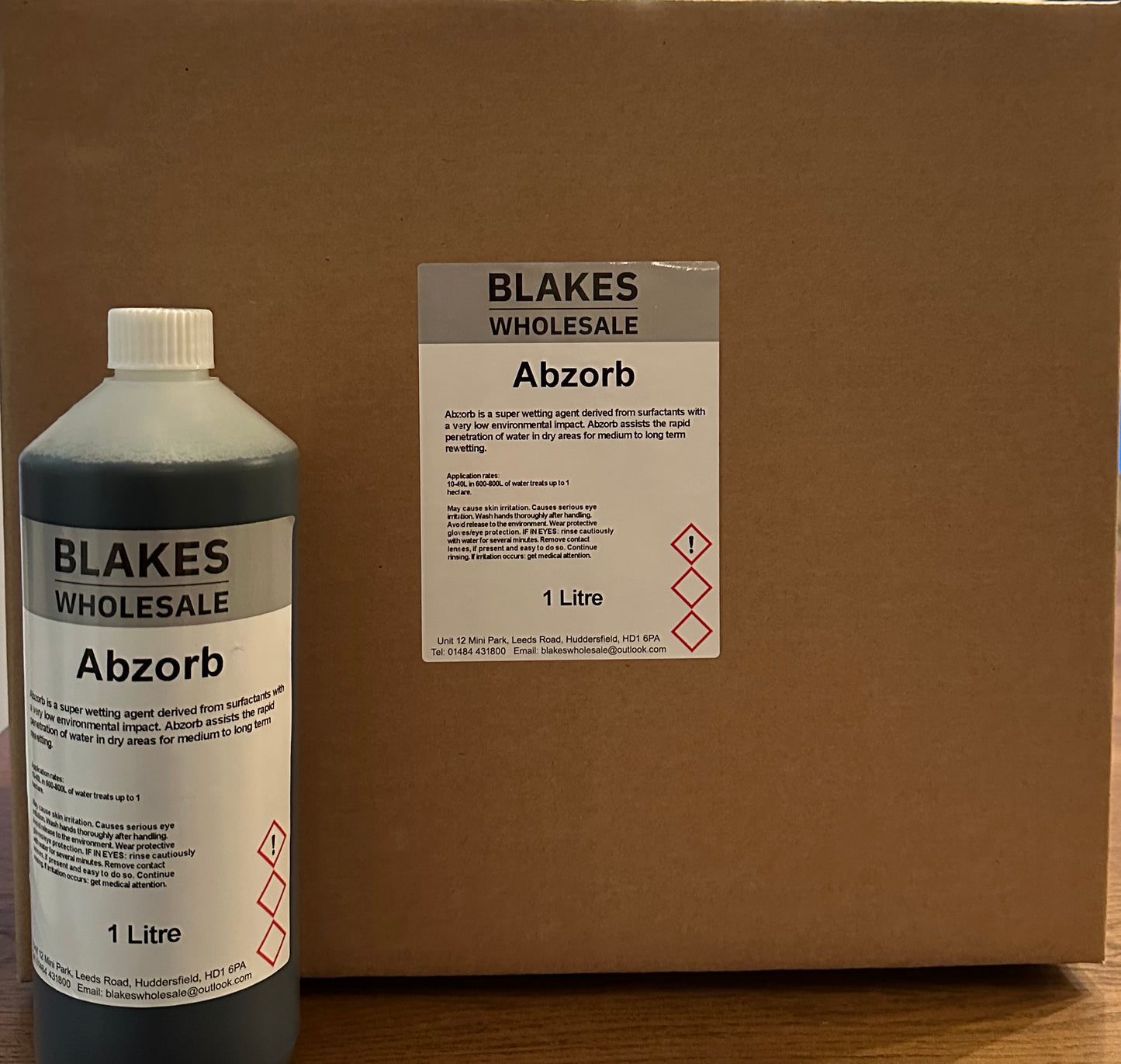 ABZORB TRIPLE WETTING AGENT WITH SEAWEED 12 X 1L